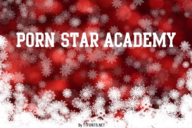 Porn Star Academy example